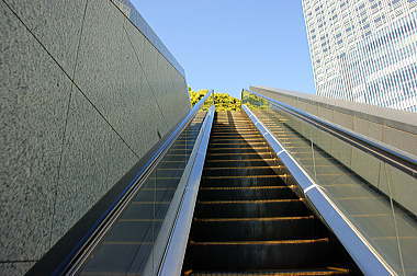 エスカレーター完備なのだ!