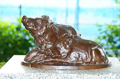 「いのしし」 制作年不詳