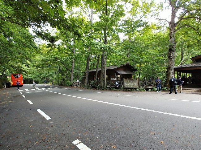 石ケ戸停留所付近