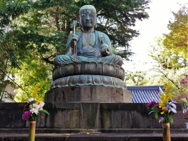 銅造地蔵菩薩像座像