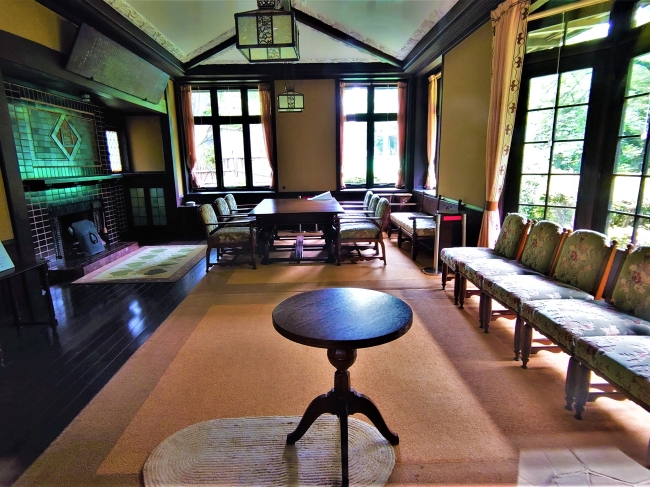 晩香廬の内部