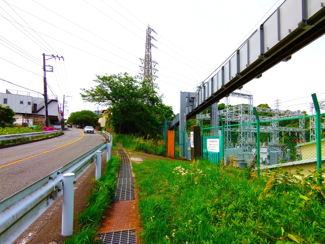 鎌倉山変電所前